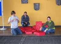  Der Adventskalender entsteht... 